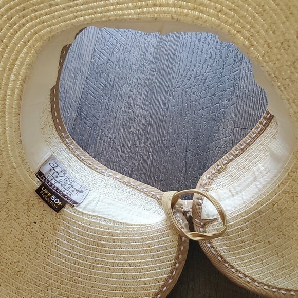 Sunnsand hat upf 50+ wide brim hat that rolls up for travel - Picture 4 of 6